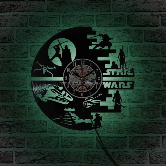 Wall Clock LED Light With Remote Conrol - Picture 3 of 6